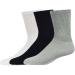 Mens Womens Diabetic Crew Socks 6-Pack - Non-Binding Top, Cushion Sole - White 9-11 - Buy Online on GoSupps.com