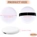 10 PCS Round Powder Puff Ultra Soft Makeup Sponge Set Velour Beauty Spong Blender Make up Tools for Loose and Body Powder Setting Powder Face Concealer Cosmetic Foundation Blush Skin-Friendly (White) - Buy Online on GoSupps.com