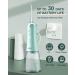 Sejoy Water Flosser for Teeth Cordless Flossers for Adults Kids Water Dental Flosser Pick Braces Flossers Rechargeable Oral Irrigator IPX7 Waterproof Gravity Ball Design Spot Spray Design Green - Buy Online on GoSupps.com