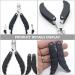 Lurrose 1Pc Folding hawk mouth pliers Toe Nail Clippers Adult Pedicure Clippers Toenail Cutters folding Toe Nail Scissor Ingrown Handle Rubber and Plastic household Stainless steel - Buy Online on GoSupps.com