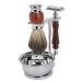 Premium Shaving Brush Stand Set | Men's Beard Grooming Kit | Alloy Manual Shaving Set - Perfect Gift for Him - Buy Online on GoSupps.com
