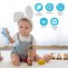 Vicloon Baby Teething Toy | BPA-Free Silicone Teether for Boys & Girls | Easy-to-Hold Rudder Design | Chewlery | Blue - Buy Online on GoSupps.com