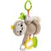 Fisher-Price Baby Toy Slow Much Fun Stroller Sloth With Motion & Sensory Details For Newborn Take-Along Play