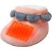 Brojaq Heated Foot Warmer - Washable Slipper Style Rechargeable Cold Weather Accessory for Work Read Travel - Cozy Pink Comfort - Buy Online on GoSupps.com