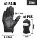 Atbuss Tactical Full Finger Gloves & Black Face Mask | Touchscreen Outdoor Sports Gear for Motorcycling & Training - Buy Online on GoSupps.com