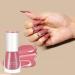 Nude Pink Nail Varnish Long Lasting Quick Dry Nail Polish Breathable Nail Polish No Need Cure Chip-resistant Nail Varnish DIY at Home Manicure Gift for Women & Girls - Buy Online on GoSupps.com