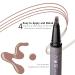 Auburn Eyebrow Pencil - Micro-Fork Tip Applicator for Natural Brows | Smudgeproof All-Day Wear | YES.EYE DO (Rustic Red-Auburn - Buy Online on GoSupps.com