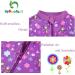 UPF 50+ Sun Protection Baby Swimwear | Purple Toddler Swimsuit (3-6 Months) - Buy Online on GoSupps.com