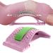 FmtwPhn Back Arch StretcherLumbar Stretcher Ergonomic Corrector Antislip 3 Levels Adjustable For Muscle Relaxation Lumbar Region Exercise Pink - Buy Online on GoSupps.com