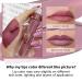 Oulac Matte Liquid Lipsticks 3PCS Set - Long Lasting Lip Stain with Vitamin E & Rose Oil, High Pigment Color, Waterproof Formula - Gluten Free & Vegan Friendly - Buy Online on GoSupps.com