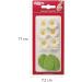 Decorative Magic24 Edible Flowers for Cakes | Sugar Flowers - 7 Variety + 5 Leaves 2 Colors | Tortendendeco Marrees Wedding Decoration - Buy Online on GoSupps.com