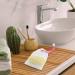 Exfoliating Mesh Soap Bag - Double Layer Nylon Soap Saver Pouch with Drawstring for Bubble Foam - Perfect for Bath & Facial Cleaning - Rose Red - Buy Online on GoSupps.com