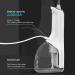 Portable Water Flosser - USB Rechargeable Oral Irrigator with 5 Modes & 4 Nozzles | IPX7 Waterproof for Superior Teeth Cleaning - Buy Online on GoSupps.com