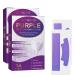 Lila tooth white stripes color correction + porridge + essential oils triple action powerful formula tooth whitening peroxide-free sensitive friends teeth whitening kit (2)