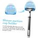 BUIFULSIC 6S Razor Holder with Suction Cup Wall Bracket | Bathroom Hook for Hot Razor & Cloakroom Stand | Durable Razor Organizer - Buy Online on GoSupps.com