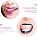 POPETPOP Teeth Jewelry Kit - 10pcs White Removable Tooth Gems for DIY Tooth and Nails Decor - Buy Online on GoSupps.com