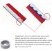 INTBUYING 13 Modular Screen Printing Squeegee Assembling Metal Scraper Sponge Handle 65 Durometer Water Squeegee Ink Scraper - Buy Online on GoSupps.com