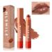 6 Colors Tinted Moisturizing Lip Balm Lipstick Crayon Long-Lasting Creamy Lipstick Hydrating Glow Lip Balm Natural Gloss Finish High Pigmented Nude Lip Stick Vegan Tinted Chapstick For Women (01#)