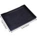 Reptile Food and Water Bowl-Large Reptile Water Dish Also Fit for Bath- Shallow Water Dish for Reptiles- Large Size (Black) Size 1 - Buy Online on GoSupps.com