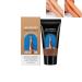 Generisch Leg Makeup Waterproof No Transfer Leg Concealer Waterproof Cover Cream for Varicose Veins Even Skin Tone Bronze 30g