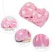 YiKiMira Women Fashion Lovely Soft Fleece Bow Makeup Cosmetic Shower Elastic Hair Band Hairlace Headband for Washing Face Shower Spa Mask (Pink) - Buy Online on GoSupps.com