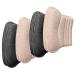 Mobestech 8 Pairs Heel Sticker Half Size Pad Shoe Accessory Heel Insoles for Women Outdoors Stickers Portable Heel Cushions Sport Baby Shoes Comfortable Cotton Yarn Glue Child