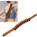 Buy Wooden Massage Stick with 20 Beads - Ergonomic Full Body Trigger Point Relaxation Tool - Buy Online on GoSupps.com
