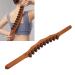 Ergonomic Pearl Wood Massage Tool - Slip Resistance Trigger Point Relief for Muscle Relaxation & Cellulite Removal - Buy Online on GoSupps.com
