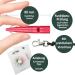 Buy Acme Dog Whistle No.210.5 - Original England | Loud Reliable Training Tool with Free Instructions & Black Pipe Band - Hot Pink/Coral Red - Buy Online on GoSupps.com