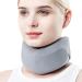 Neck Support Brace | Adjustable Foam Neck Wraps - Soft Neck Support Brace for Sleeping Aligns & Stabilizes Vertebrae Ensures Stability for Women & Men Gray M - Buy Online on GoSupps.com