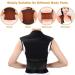 Tourmaline Self-Heating Magnetic Therapy Waist Back Shoulder Posture Corrector Spine Lumbar Brace Back Support Belt Pain Relief (Color : Black Size : Medium) (Black Medium) (Black Large) - Buy Online on GoSupps.com