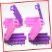 SOESFOUFU Styling Curler Hair Grip Curlers Roller Curling Wand Curling Clip Hair Travel Foam Roller Rosy - Buy Online on GoSupps.com