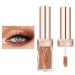 Liquid Eye Shadow Highly Pigmented Eye Makeup 6 Colors Long-Lasting Makeup for Eyeliner Highlight 04