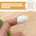 TOPBATHY Boules Nettoyantes Naturelles en Soie 20 Pi ces Exfoliantes Douces Visage et Corps pour Peau Sensible Soin Visage Quotidien Texture Fibreuse Ergonomique - Buy Online on GoSupps.com