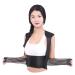 Back Support Back Brace Lumbar Support Self-Heating Magnetic Therapy Full Back Support Belt Shoulder Back and Neck Back Support Belt(Medium) Medium Black