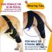 Petmingham Dog Knee Brace for ACL Knee Cap Dislocation Arthritis - Joint Pain Muscle Sore - Better Recovery - Reduces Pain and Inflammation -Adjustable Dog Rear Leg Braces (Size: XXS) XX-Small - Buy Online on GoSupps.com