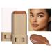 G n rique Stick Foundation Makeup Lightweight Rotating Concealer Skin Tone Eraser Natural Finish Longwear Beauty Balm for Women Daily Face Makeup Coverage More