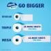 Charmin Toilet Paper Ultra Soft 24 Mega Rolls 96 Regular Rolls 224 Sheets Per Roll New - Buy Online on GoSupps.com