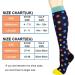 Weekend Peninsula Compression Socks for Men & Women - 5 Pairs Knee Socks for Sports Travel & Medical Use | L-XL - Buy Online on GoSupps.com