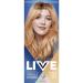 Schwarzkopf LIVE Pretty Pastels Semi-permanent Peach Copper Hair Dye Lasts Up To 8 Washes - Perfect Peach P122