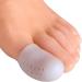 Smooth & Breathable Gel Toe Caps Toe Protectors Soft Toe Sleeves for Blisters Corns Hammer Toes Ingrown Toenails by PEDIMEND Foot Care (2 Pair - 7.98 (Each 3.99))