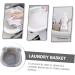 IWOWHERO 1 Set wash basin washboard for kids laundry washing board washing up basin suitcase hand wash baby Grey 30x29cm - Buy Online on GoSupps.com