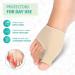 VINGVO Gel Bunion Corrector Toe Straightener - 1 Pair Set for Hallux Valgus Pain Relief - Silicone Separators & Pad - Fleshcolor - Buy Online on GoSupps.com