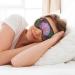 Almond Blossom Print Double-Sided Eye Mask | Soft & Light-Blocking for Enhanced Sleep Quality International Shipping Available - Buy Online on GoSupps.com