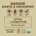 Badger - Medium Hold Certified Organic Mustache Wax 0.75 oz (Pack of 1) - Buy Online on GoSupps.com