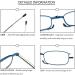 Shop MMOWW Foldable Reading Glasses for Men & Women - Telescopic Pole Anti Blue Light Mini Zipper Key Trailer (Blue +3.5) - Buy Online on GoSupps.com