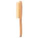 GranNaturals Boar Bristle Slick Back Hair Brush - White Bristle Hairbrush for Sleek Styles - Natural Wood Handle for Men and Women - Buy Online on GoSupps.com