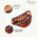 Parcelona French Vrille Small Tortoise Shell Celluloid Hair Claw Clip - No Slip Grip for Women - Made in France - Buy Online on GoSupps.com