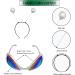 Alien Headband and Rainbow Sunglasses Set for Adults and Kids - Green+Silver | Poptrend - Buy Online on GoSupps.com