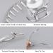 Ahoney 4 Pcs Pearl Hairpins for Women - Fancy French Hair Clips for Thick Hair (Silver+Gold) - Buy Online on GoSupps.com